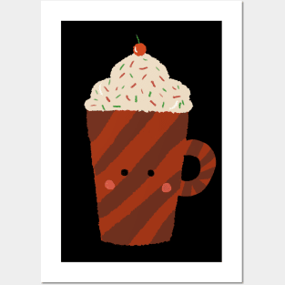 Holiday drink Posters and Art